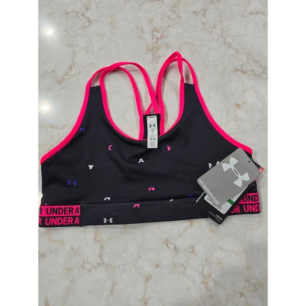 Under Armour NWT Girls Large Fitness Gym Crossback